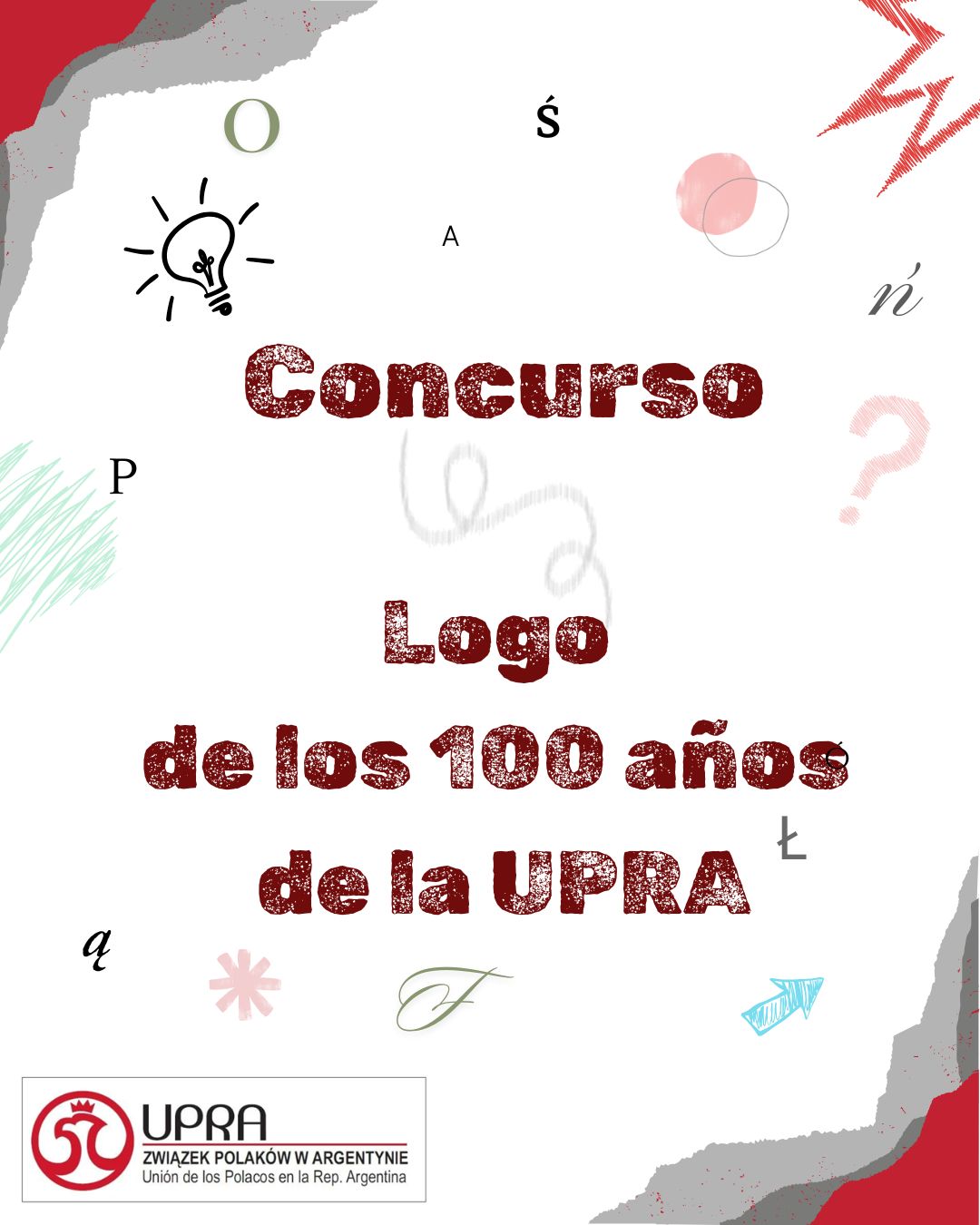 Concurso para presentar un logo para los 100 años de la UPRA 